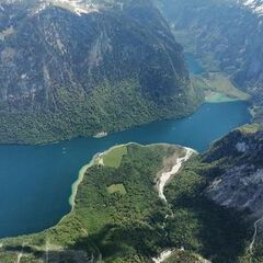 Verortung via Georeferenzierung der Kamera: Aufgenommen in der Nähe von Berchtesgadener Land, Deutschland in 2500 Meter